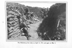 Page 71: The Hindenburg Line taken on April 11, 1917, and again on May 3.