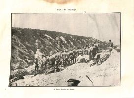 A burial service at Anzac