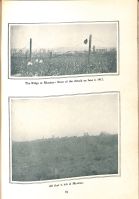 Page 85: 1. The ridge at Messines: Scene of the attack on June 7, 1917. 2. All that is left of Messines.