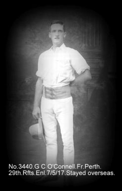 O'CONNELL, George Cecil - 3440