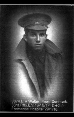 WALTER, Ernest Victor - 3674