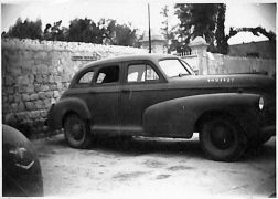 a 1942 model Chev used by myself when driving in Gaza