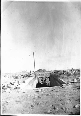 Cement underground defence positions