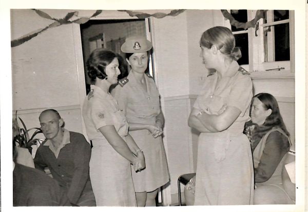 1972 Passing out Parade of the Senior Non-Commissioned Officers Course, Junior Non-Commissioned Officers Course and the Recruit Course, WO2 Wood, Lt Davies, Lt Lee