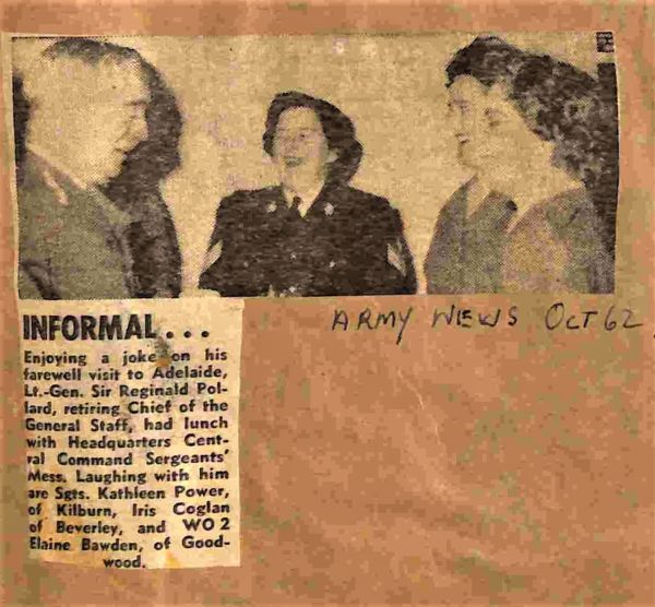 1962 Reginald Pollard, Kathleen Power, Iris Coglan, Elaine Bawden