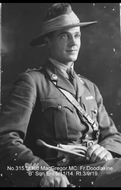 MacGREGOR, Frederick James - 315