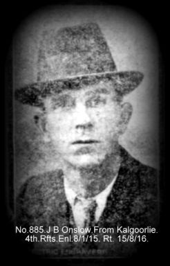 ONSLOW, Joseph Brisbane - 885