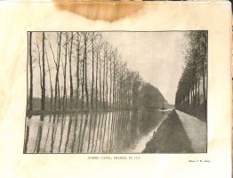 Corbie Canal, France, in 1917