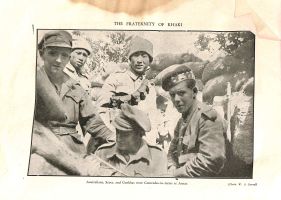 Australians, Scots and Gurkhas were comrades-in-arms at Anzac.