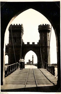 the doors of the Cairo Dam