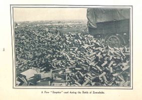 Page 123: A few 'empties' used during the Battle of Zonnebeke.