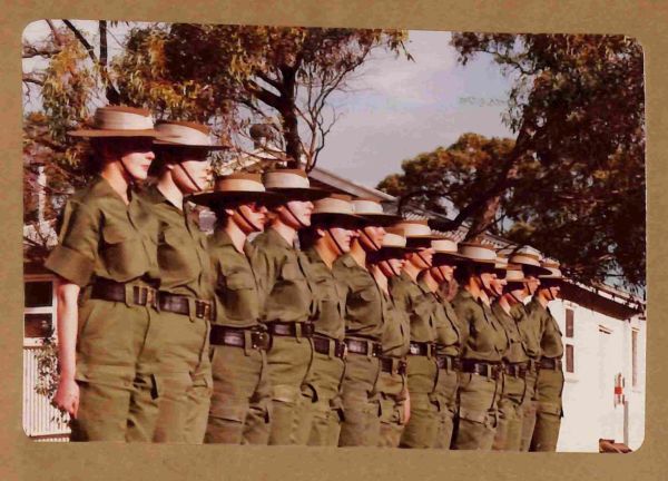 1979 14 new nurses at the Recruitment Camp