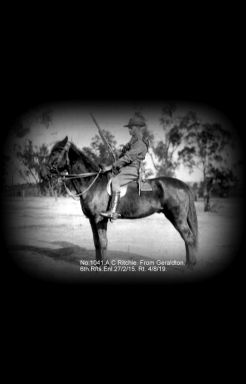 RITCHIE, Alfred Cossack - 1041