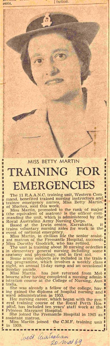 1969, 20 March, Betty Martin