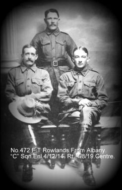 ROWLANDS, Frederick Tinkler - 472