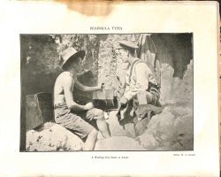 A washing day scene at Anzac