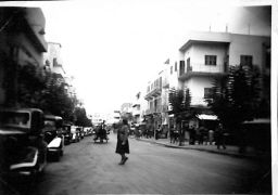 street scene in Haifa
