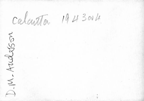 Calcutta 1943 or 4