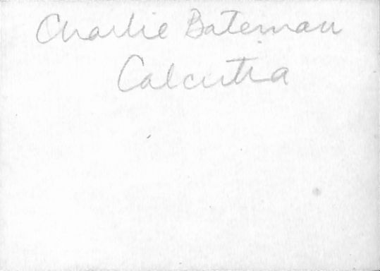Charlie Bateman, Calcutta